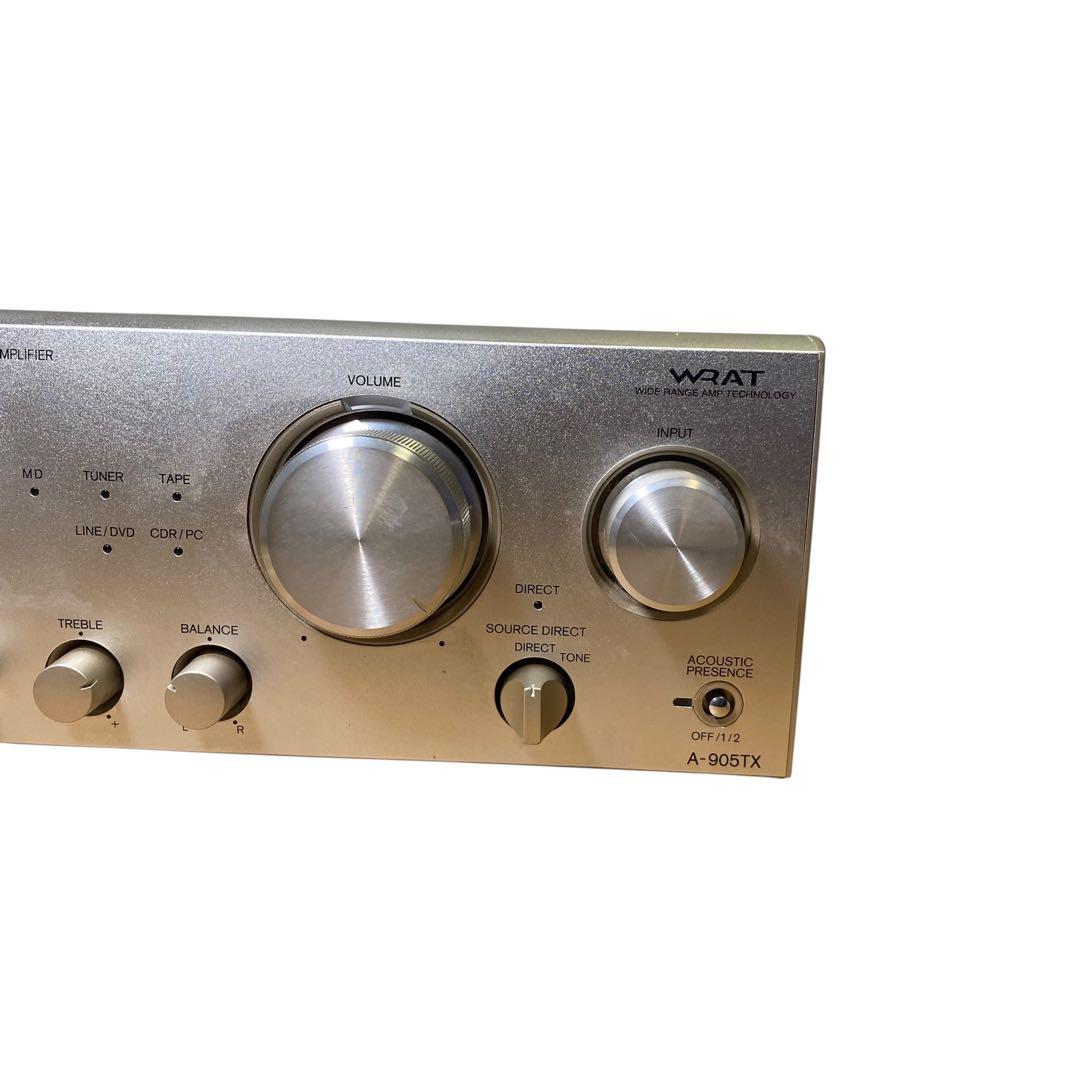 完動品　ONKYO オンキョー　オンキヨー　プリメインアンプ　A-905TX