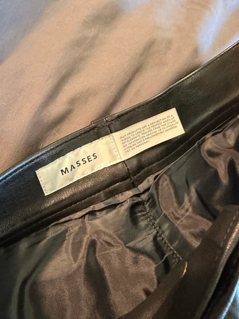 masses マシス　leather pants 木村拓哉