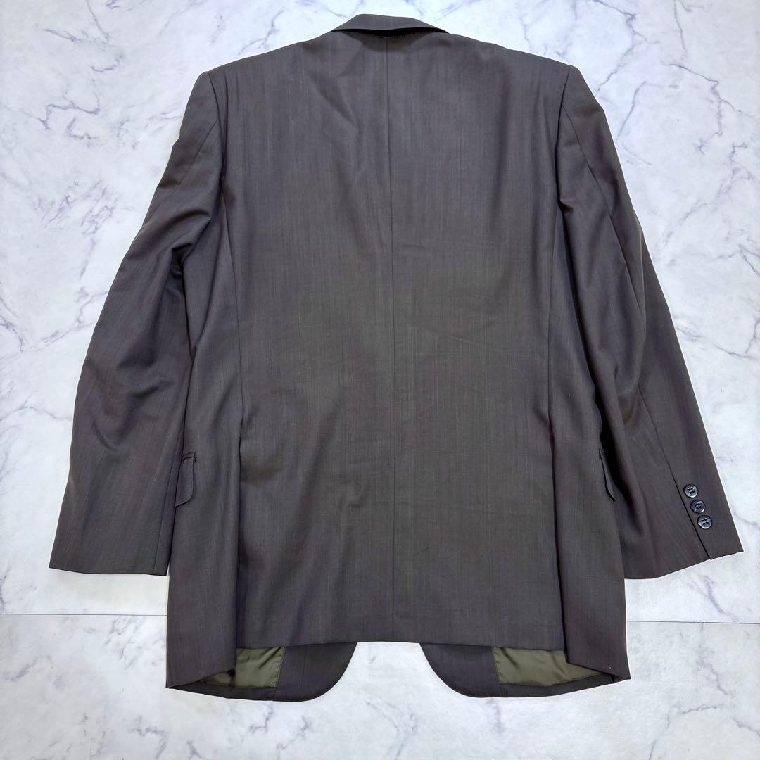 美品 DORMEUIL ドーメル生地 シングルスーツ セットアップ 日本製 ML