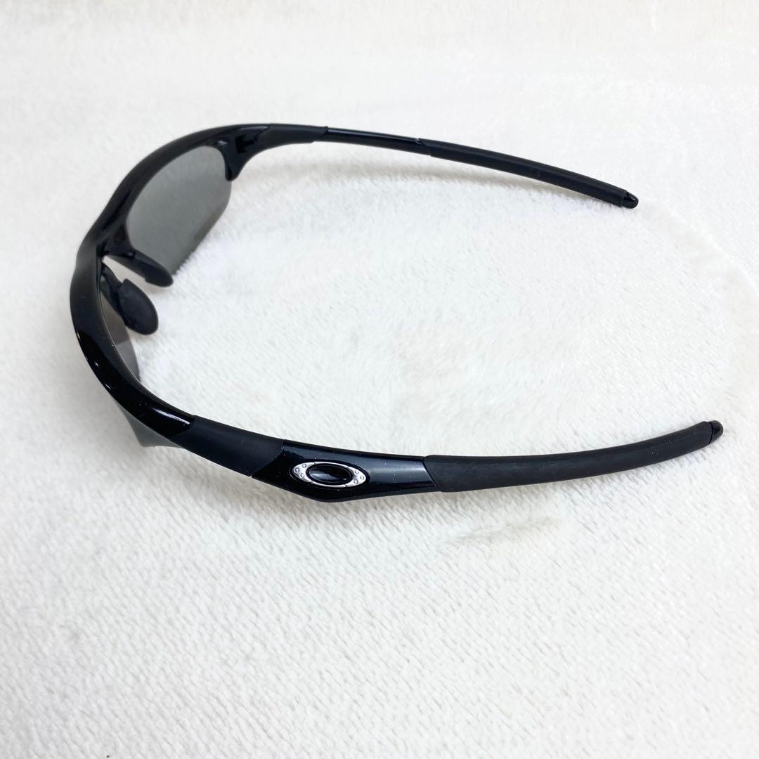廃盤　オークリー　ハーフジャケット　サングラス　polarized 黒