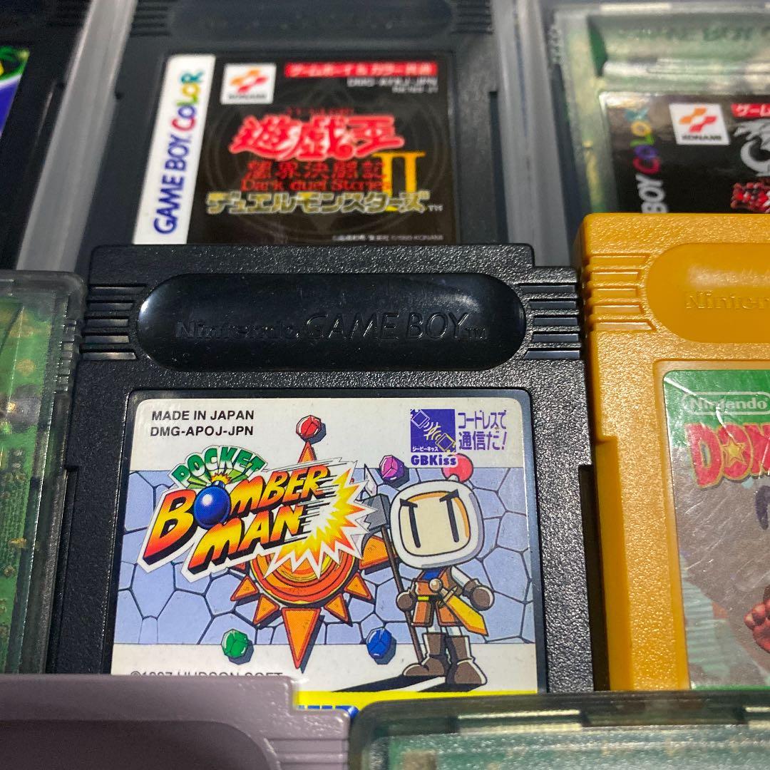 ゲームボーイ ソフト　名作品まとめ売り