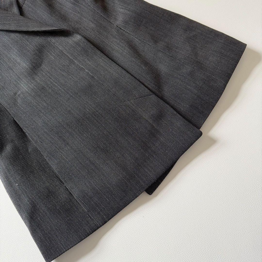 美品✨Max Mara 白タグ 比翼 ダブル テーラードジャケット グレー