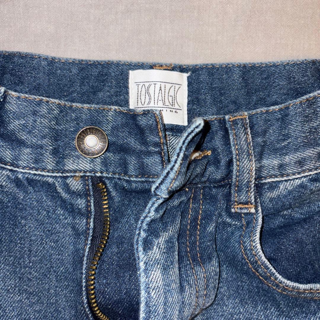 TOSTALGIC CLOTHING ダークデニム パンツ