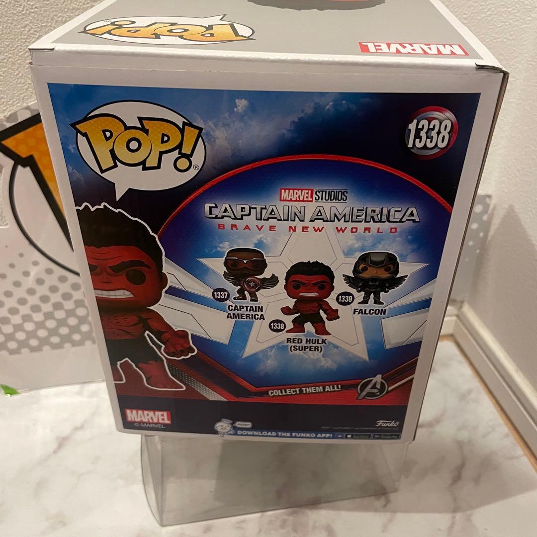 FUNKO POP! キャプテンアメリカ　ブレイブ・ニューワルド　レッドハルク