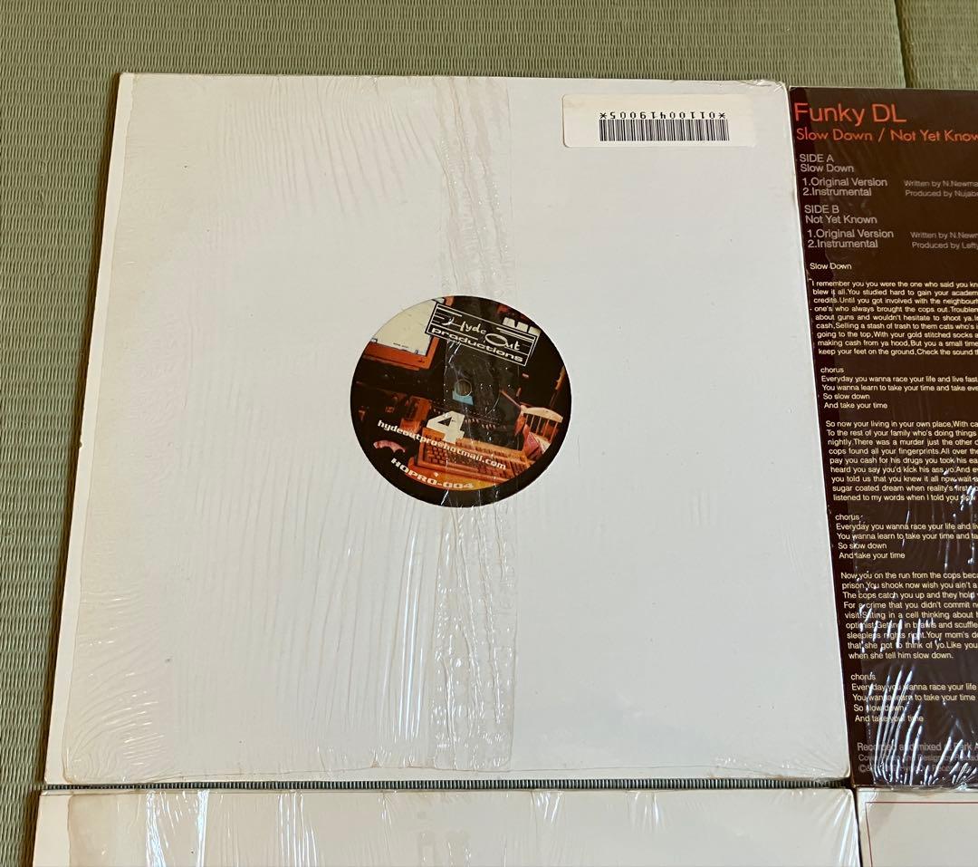 レコード Funky DL 4枚セット ヌジャベス ファンキーディーエル