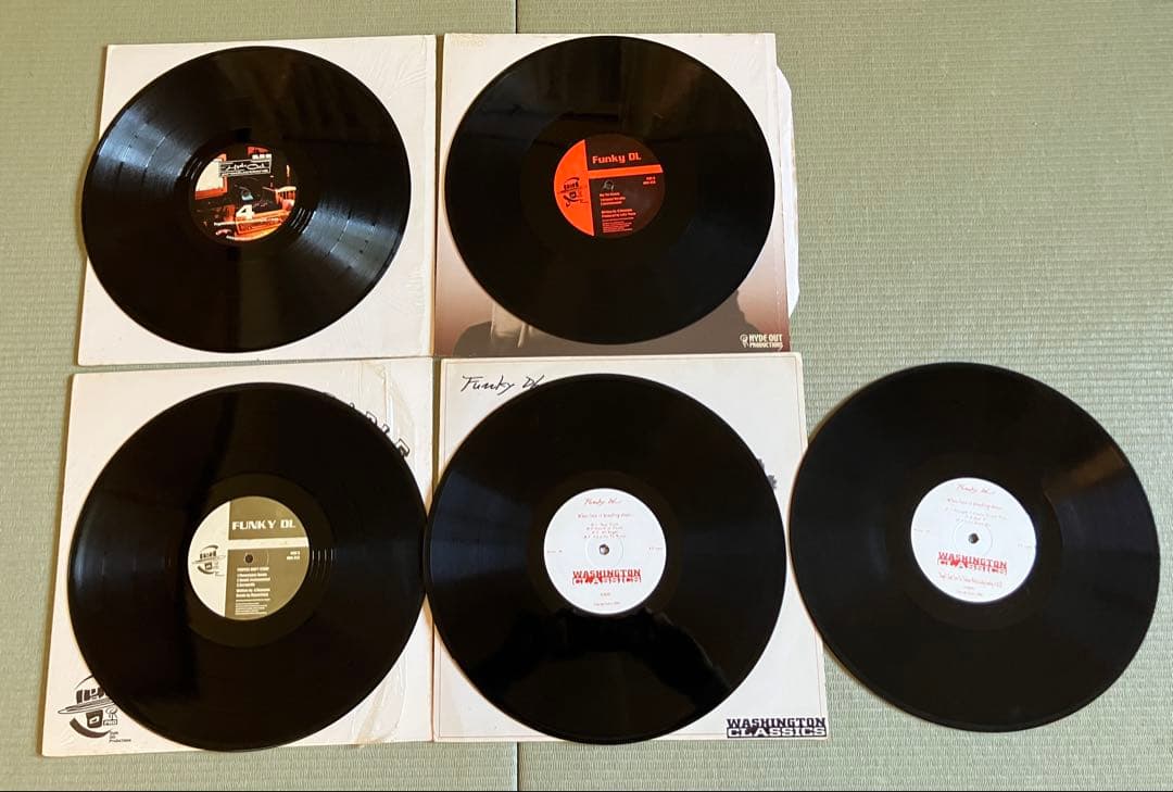レコード Funky DL 4枚セット ヌジャベス ファンキーディーエル