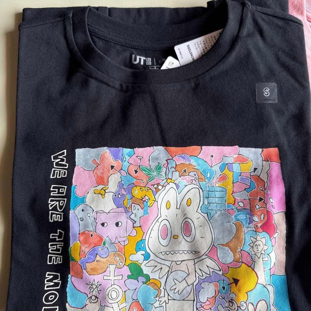 ラブブ❤️即日発送UNIQLO POPMART UT ユニクロSサイズ 4枚セット