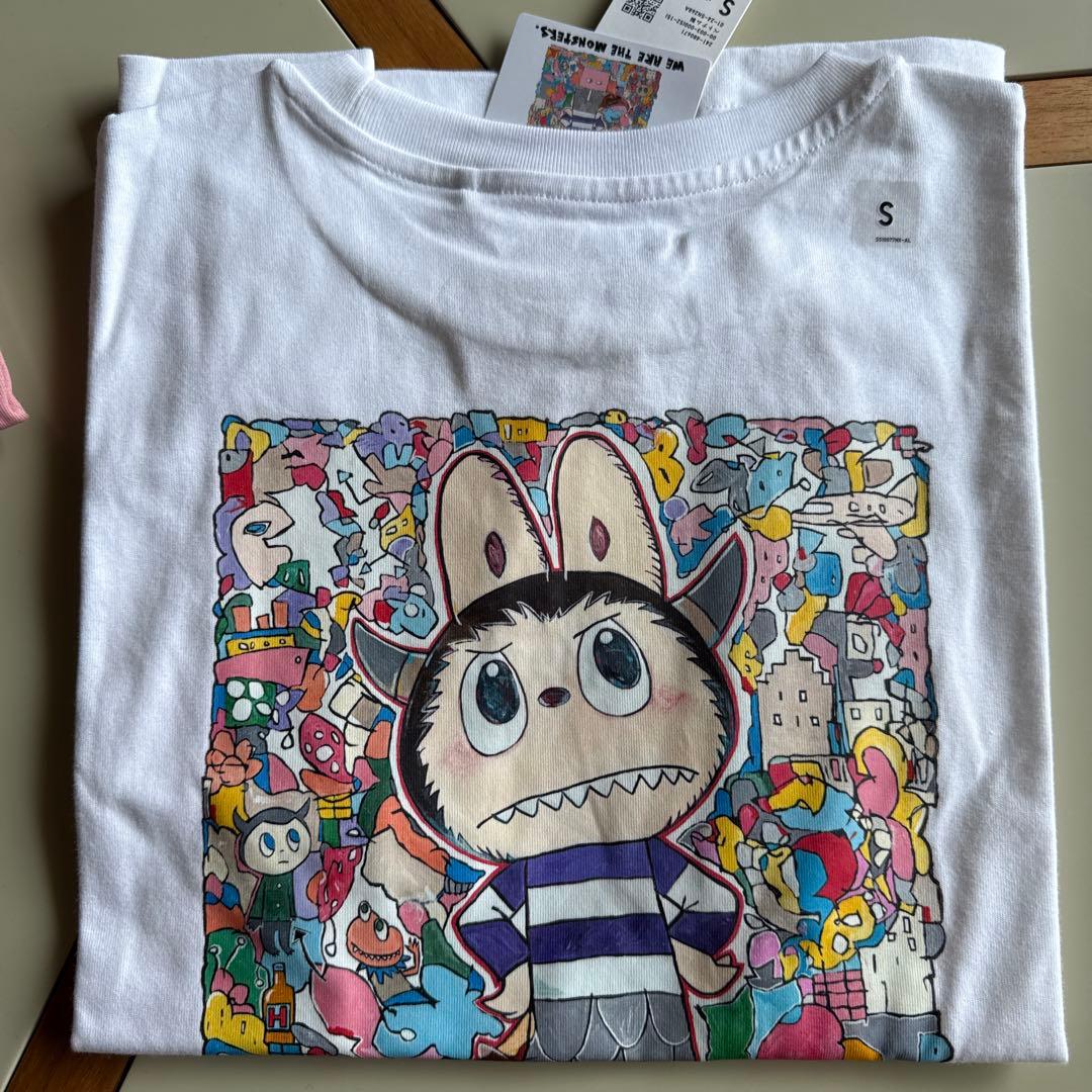 ラブブ❤️即日発送UNIQLO POPMART UT ユニクロSサイズ 4枚セット