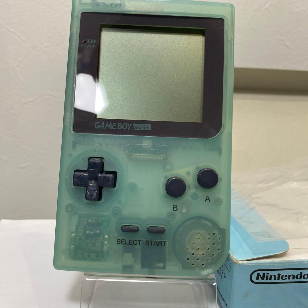 ゲームボーイポケット　ほぼ新品　★★★極美品　廃盤　超激レア　アイスブルー