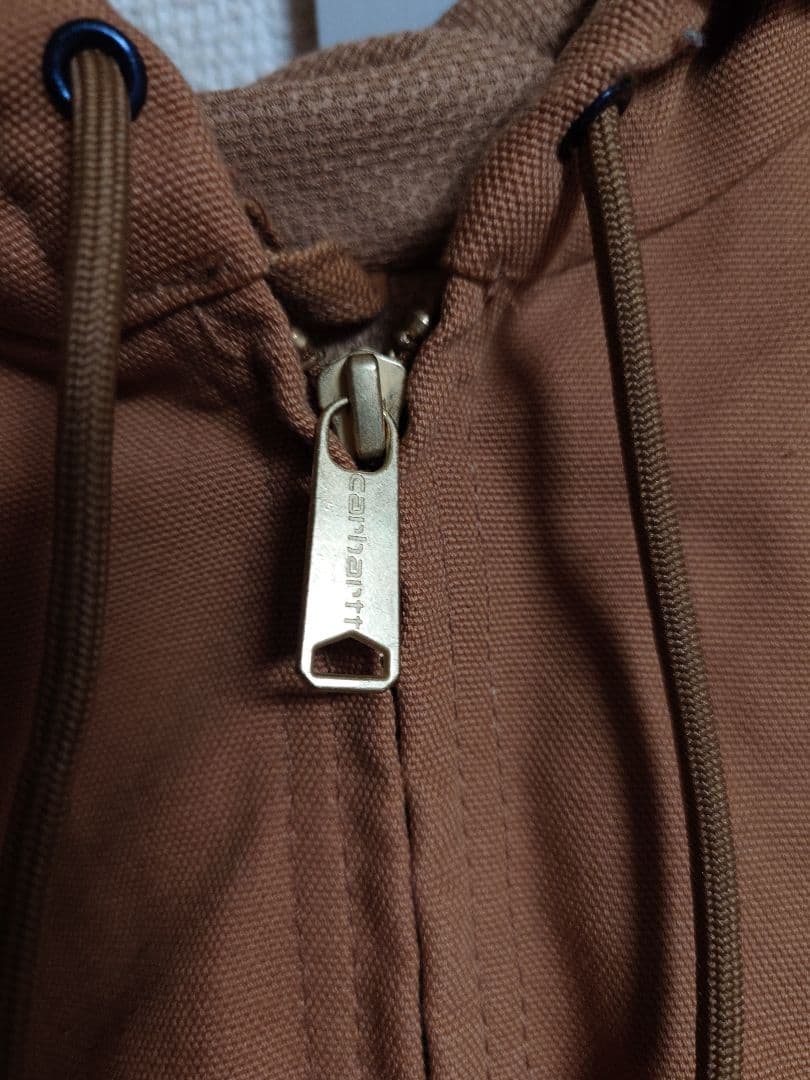布*瑞様 Carhartt アクティブパーカー ブラウン フード付きジャケット