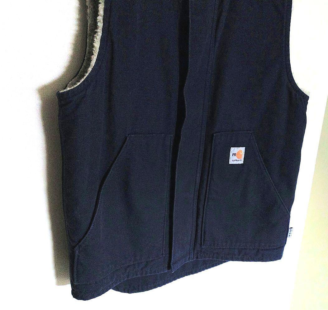 ✨■Carhartt 【FR】ダックベスト❴ネイビー ❵