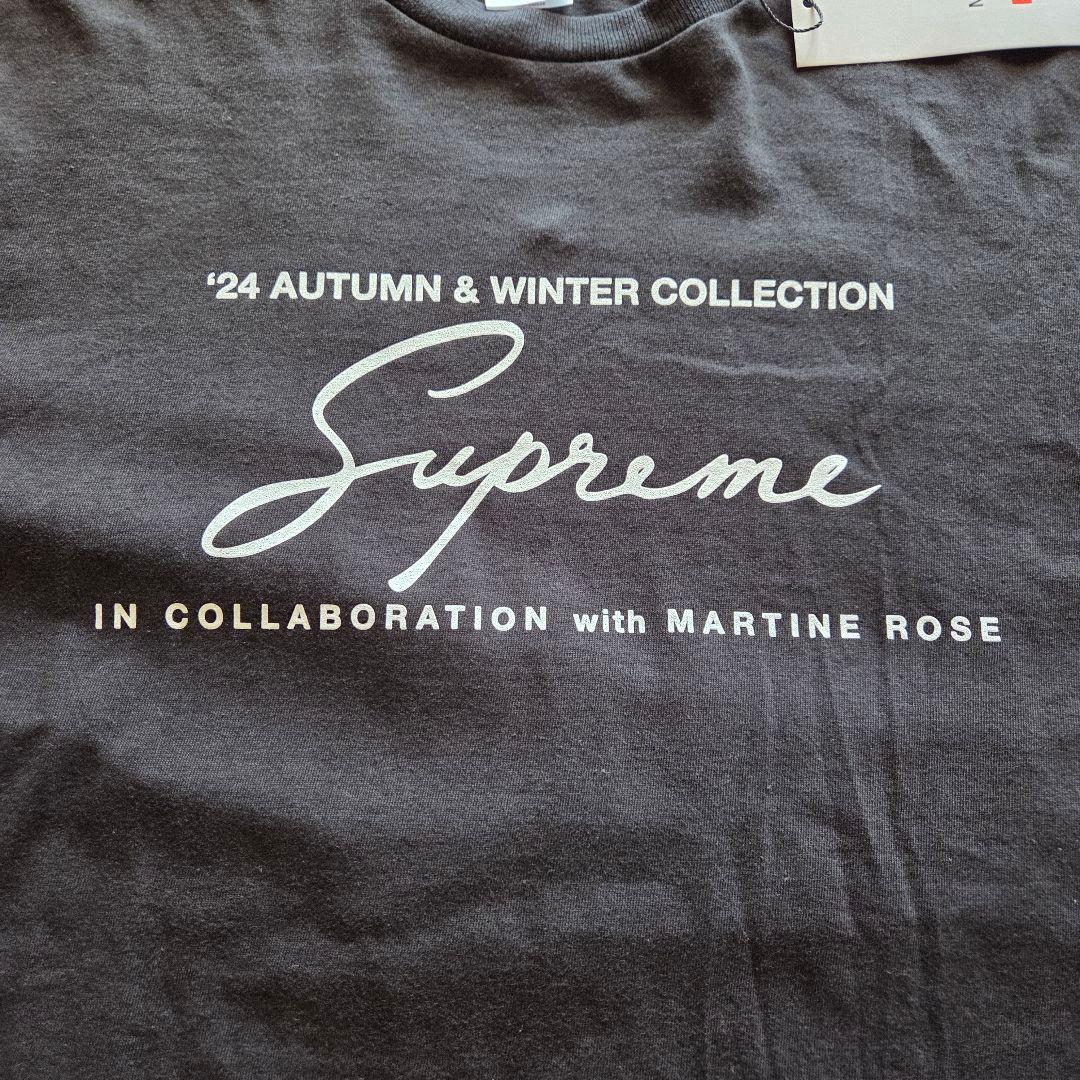 SUPREME×Martin Rose　24aw ロゴプリントTシャツ