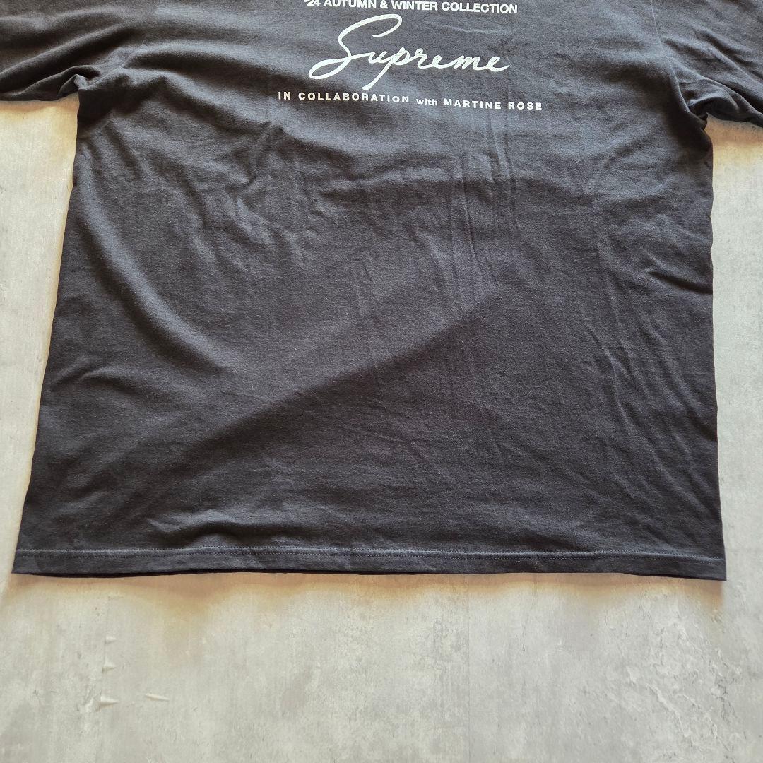 SUPREME×Martin Rose　24aw ロゴプリントTシャツ