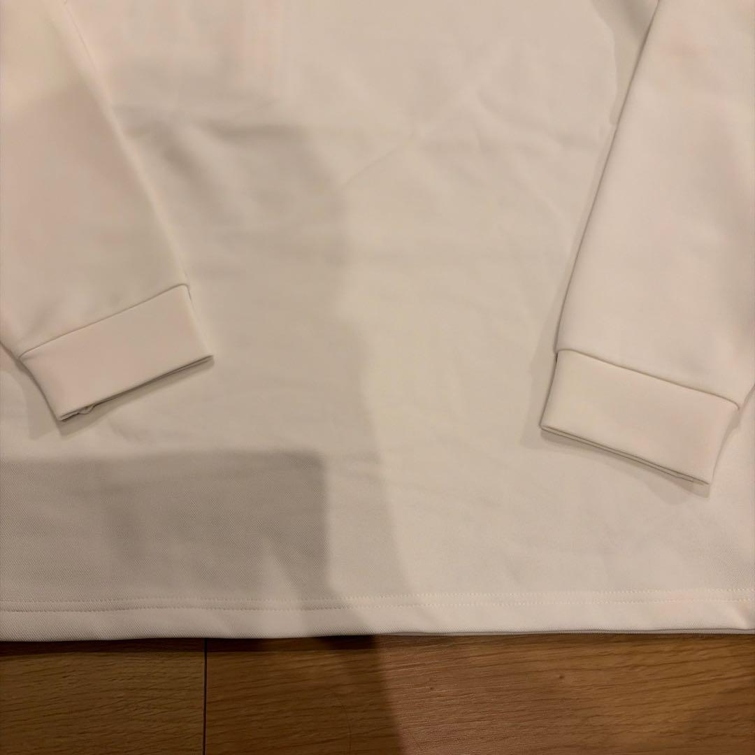 BEAMS GOLF ハイネックゴルフシャツ ホワイト