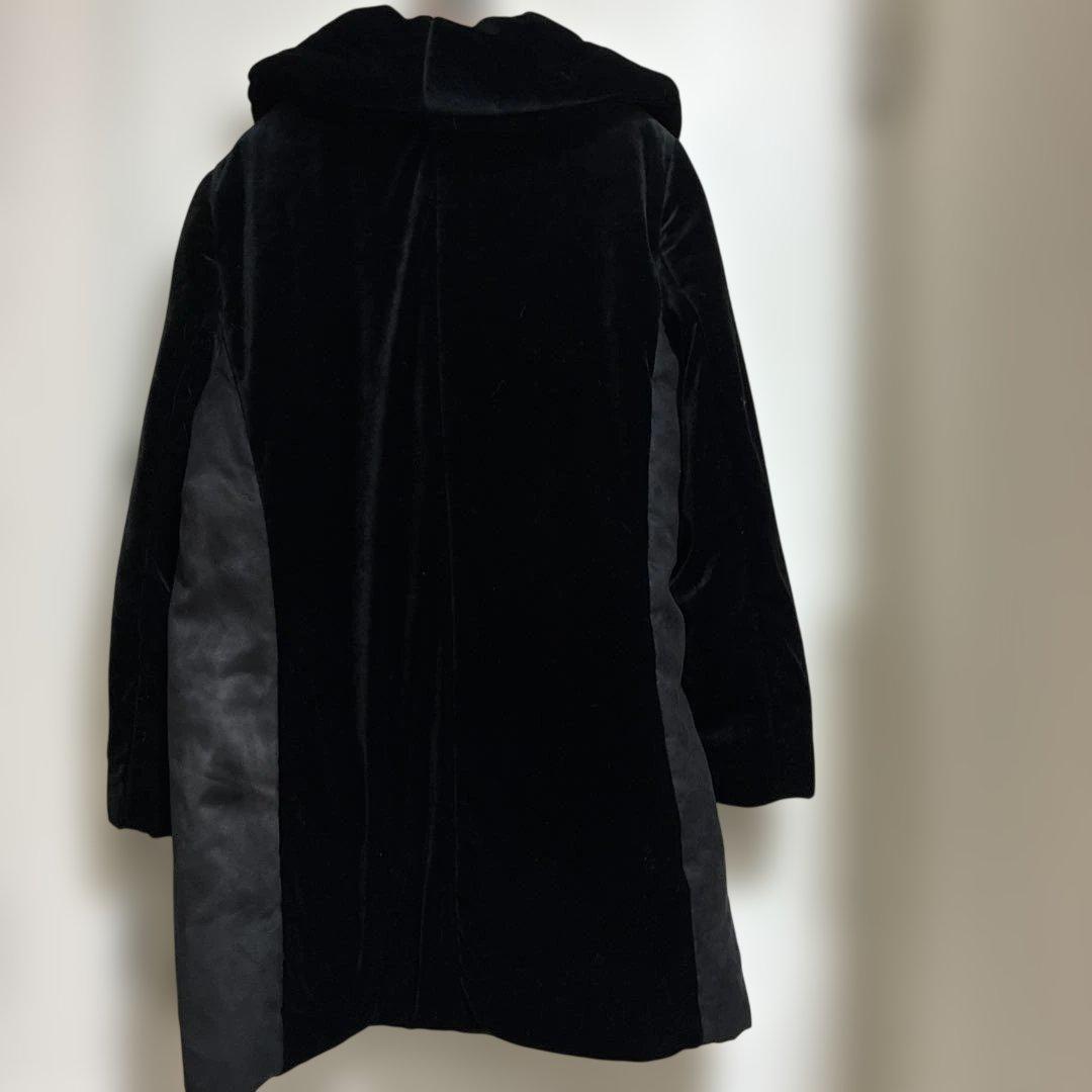 SONIA RYKIELコレクション　ブラックベルベットコート 44