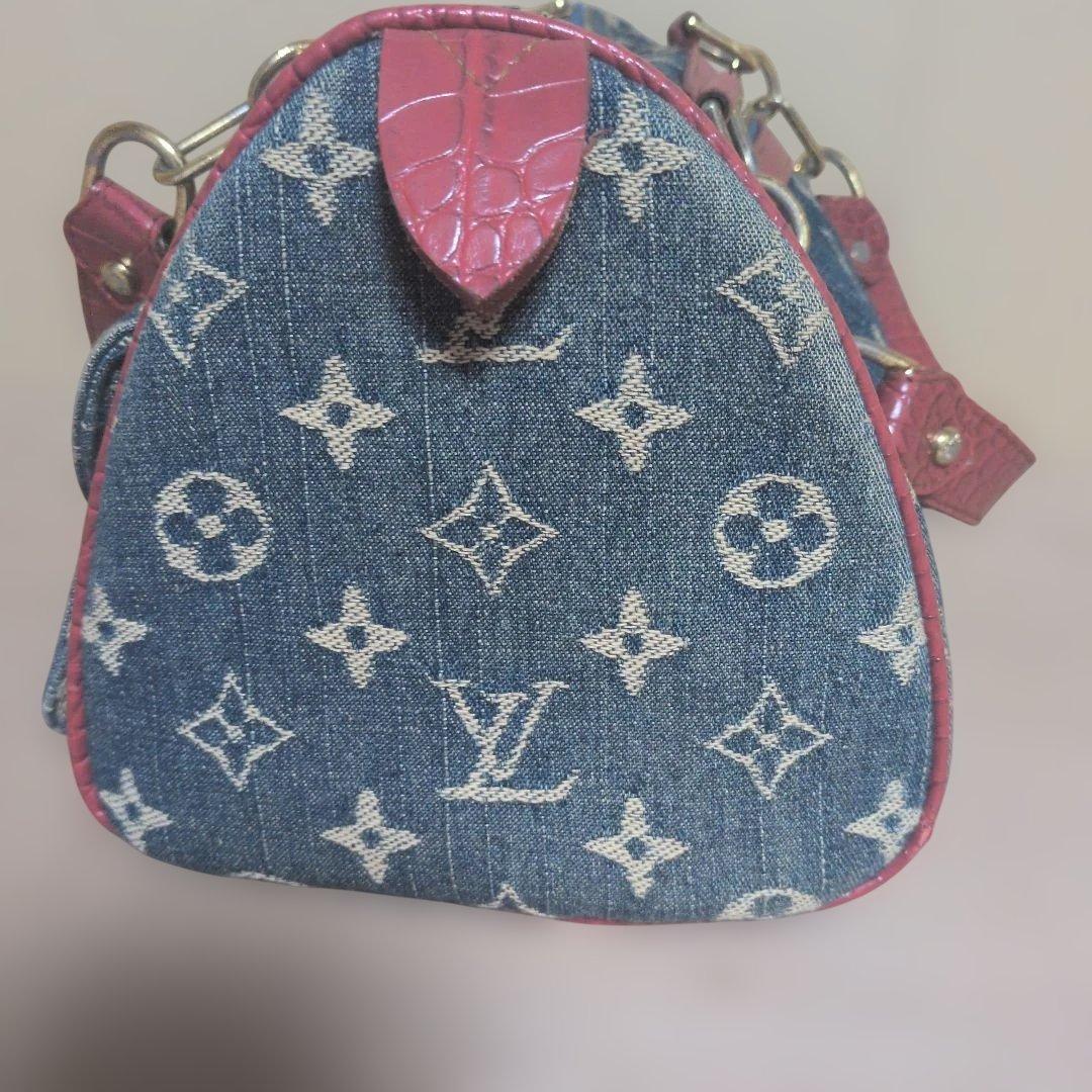 Louis Vuitton デニムボストンバッグ
