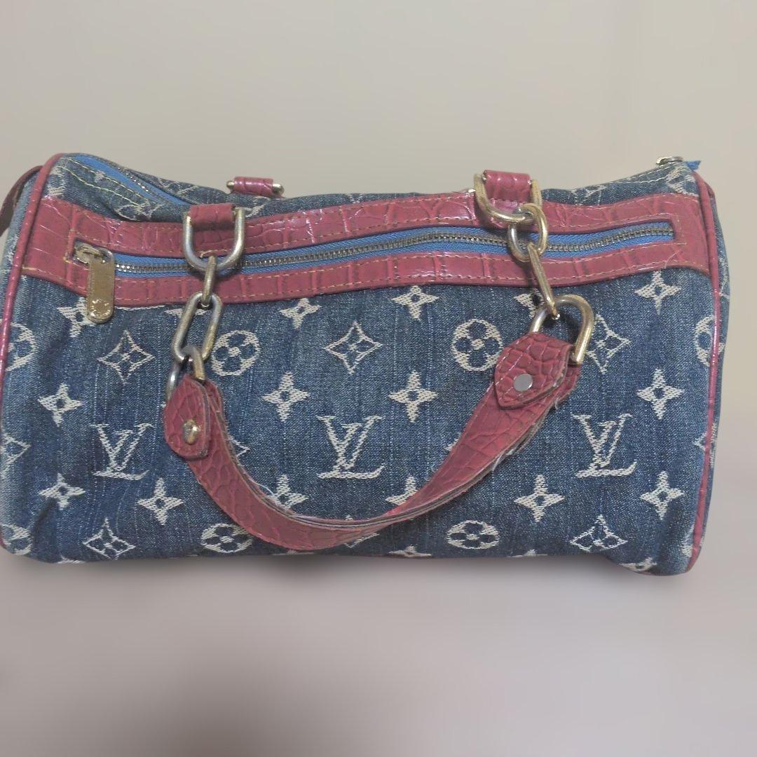 Louis Vuitton デニムボストンバッグ