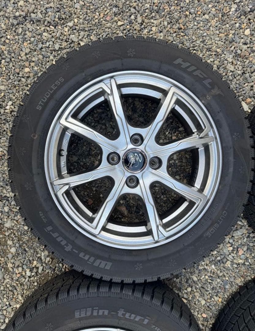 【2024年製！バリ溝】175/65R15 スタッドレス HIFLY 4本セット