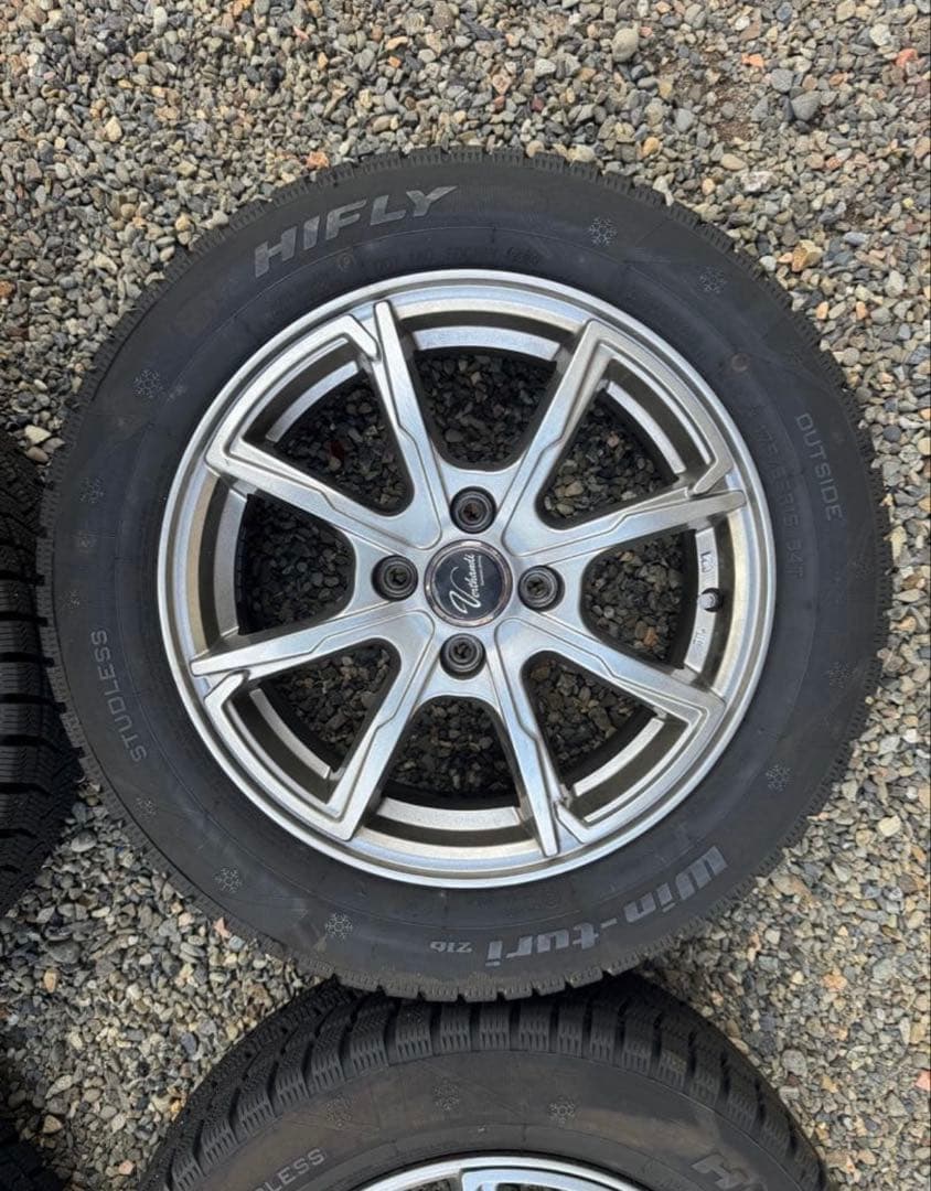 【2024年製！バリ溝】175/65R15 スタッドレス HIFLY 4本セット