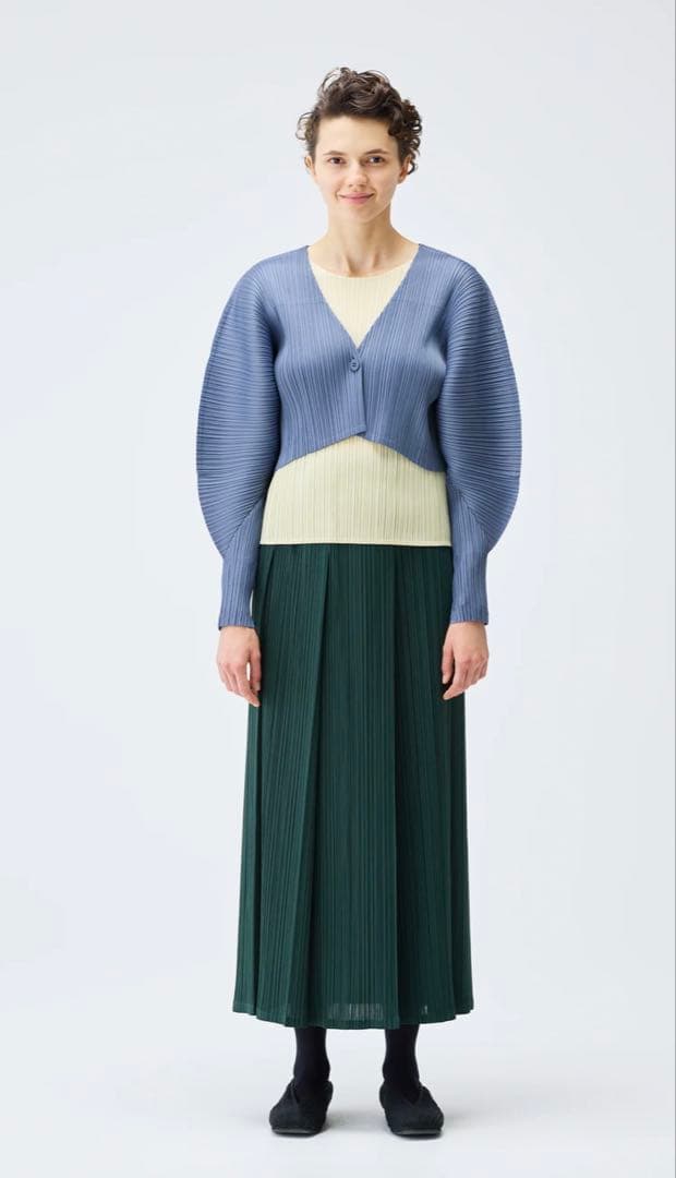 【新品未使用】PLEATS PLEASE ドルマンスリーブカーディガン