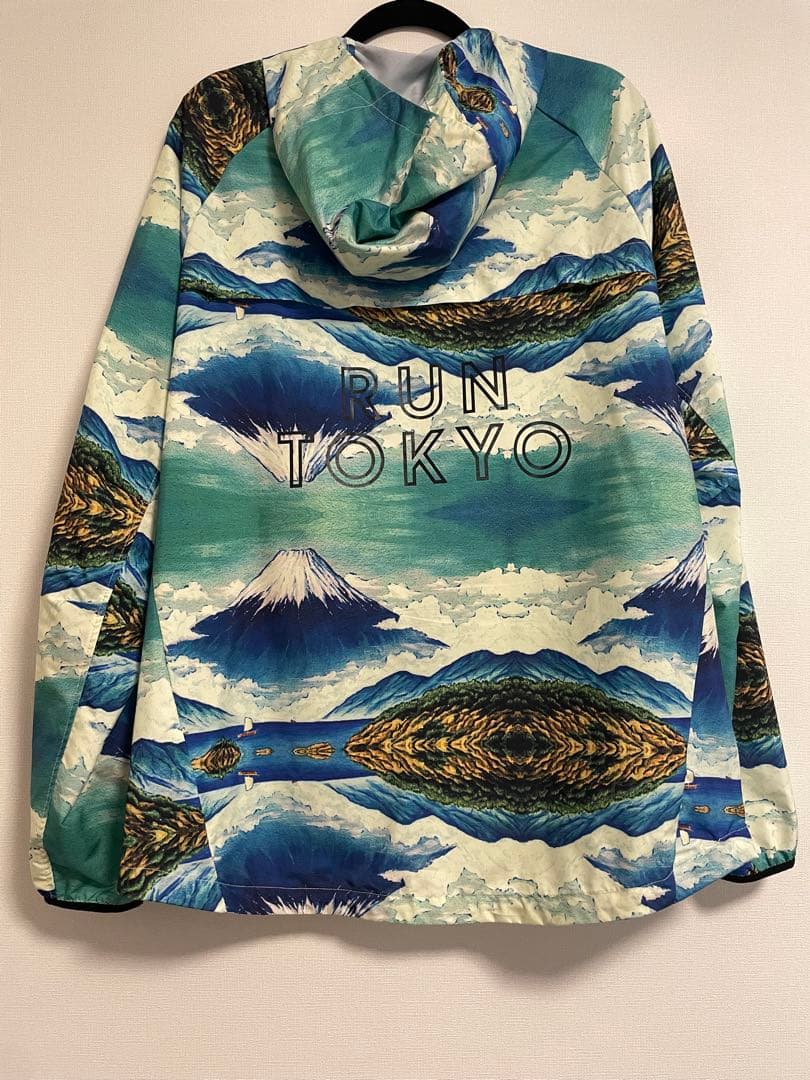 Nike 富士山プリント ウィンドブレーカー メンズM