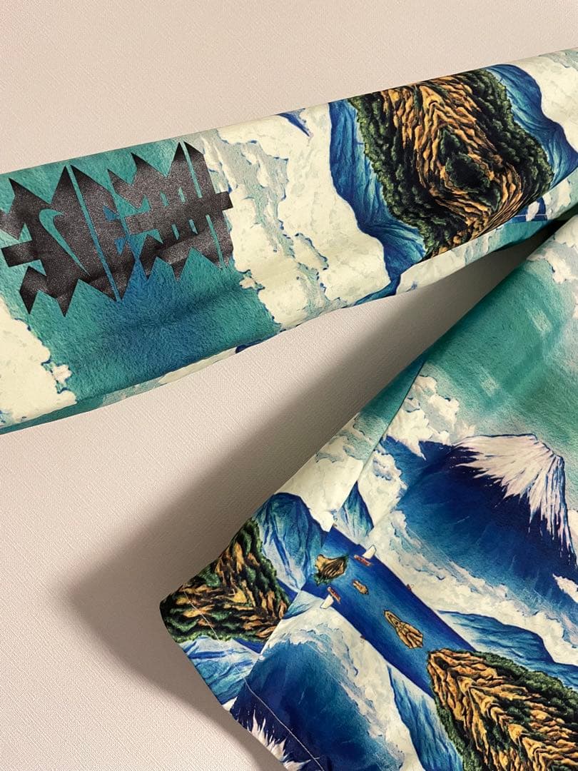 Nike 富士山プリント ウィンドブレーカー メンズM
