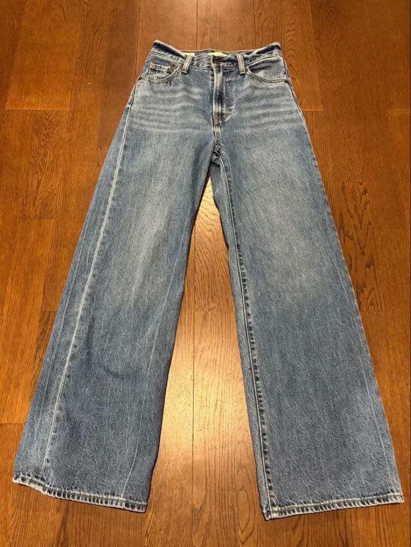 26ss 別注【LEVI’S】RIBCAGE WIDE LEG 23インチ