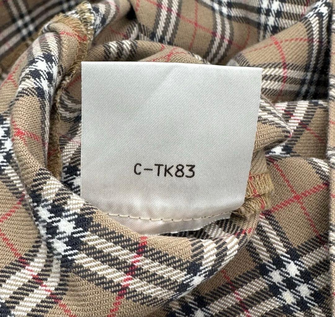 超美品 バーバリーブルーレーベル38 ノバチェック ワンピース