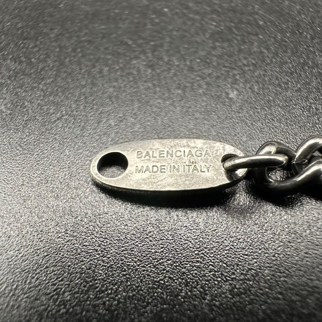 極美品✨　BALENCIAGA バレンシアガ メタル ネックレス　1376