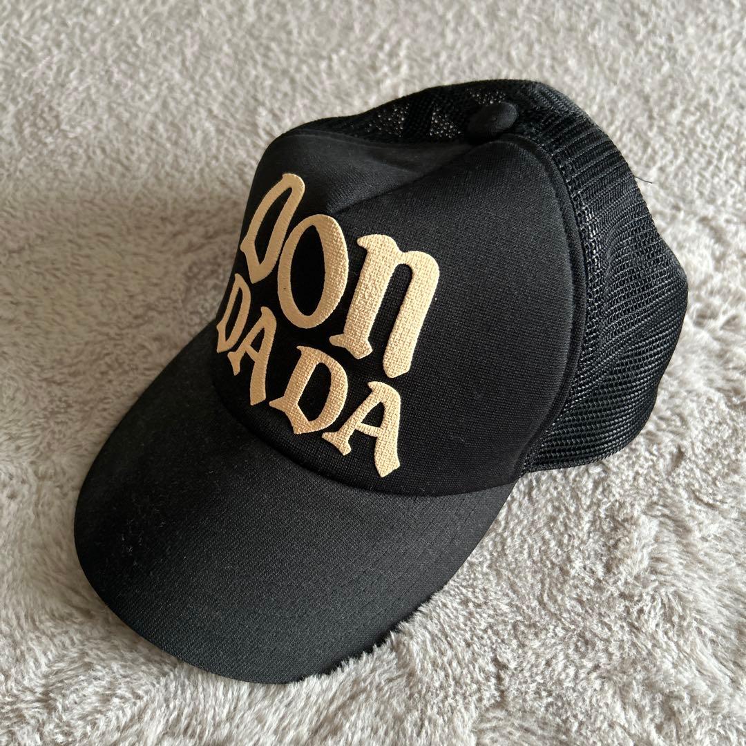 MASTER PIECE “DON DADA” オールブラック メッシュキャップ