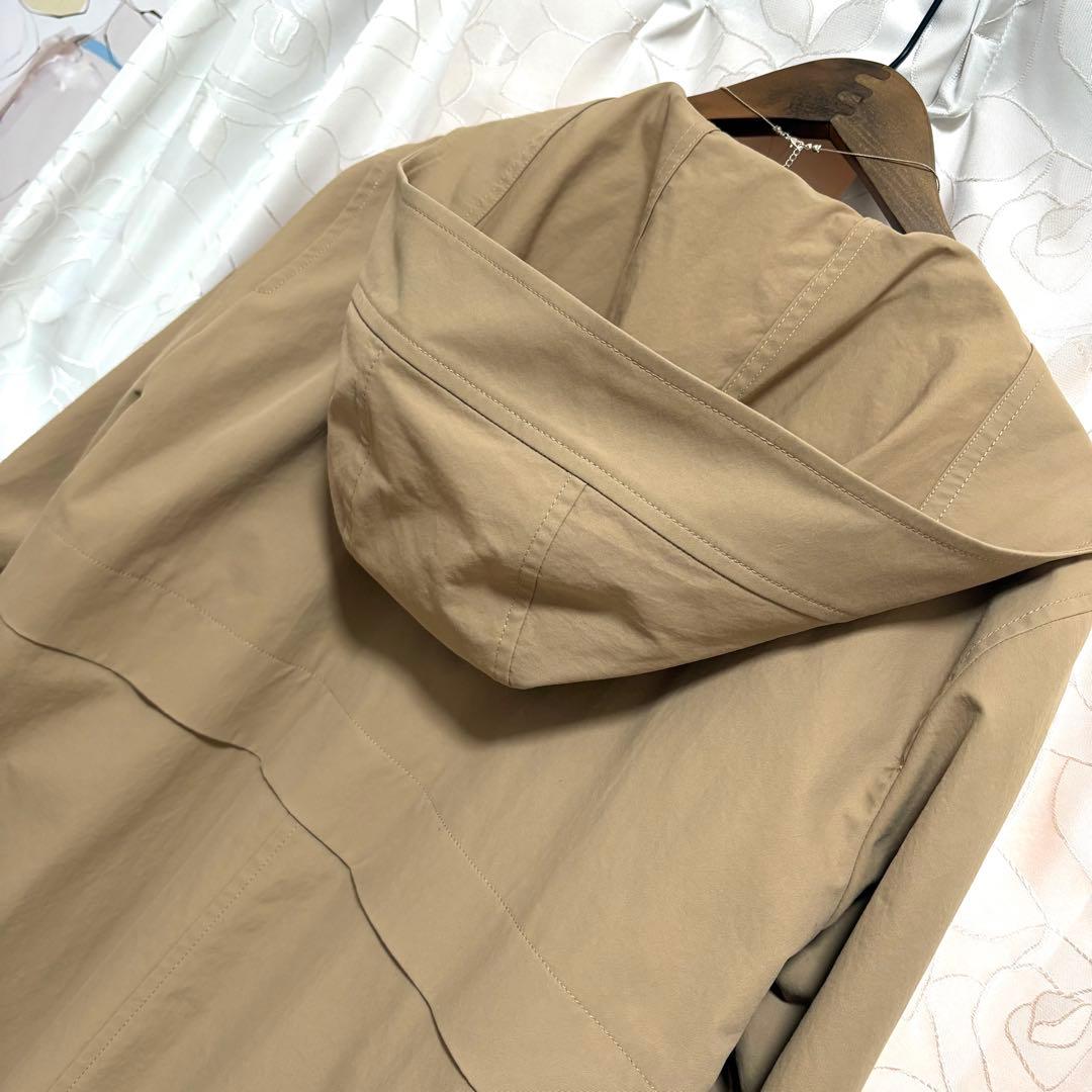 【美品】Leilian レリアン *フーデッドコート ９