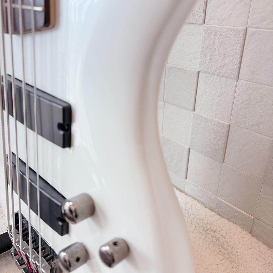 Ibanez アイバニーズ　SR305 5弦ベース エレキベース　アクティブ　白