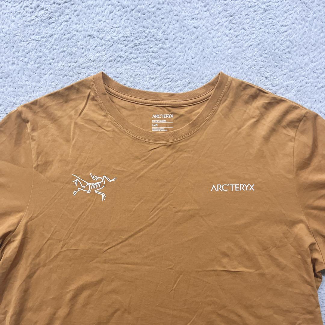 ARC’TERYX SPLIT SS T-SHIRT オレンジ メンズ Lサイズ