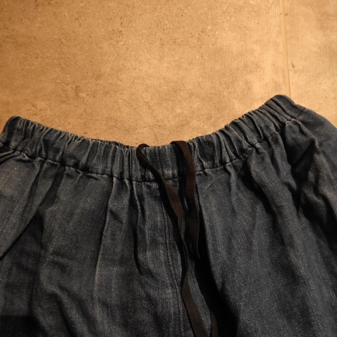 緊急値下げ　ゴーシュ　ブルー デニム ワイドパンツ