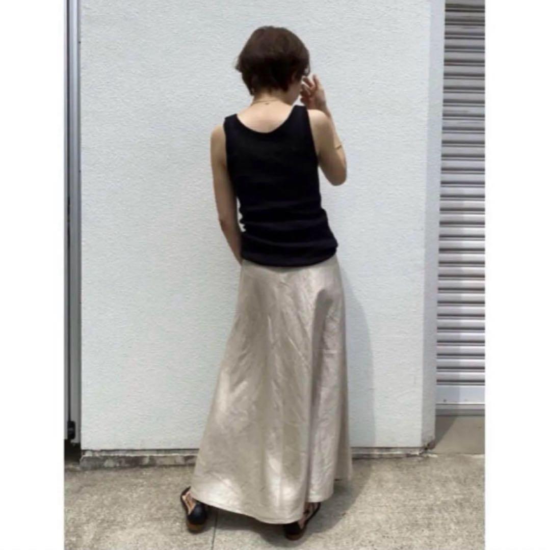 Deuxieme Classe★ 定価 ¥39,600 《麻》ロングフレアー