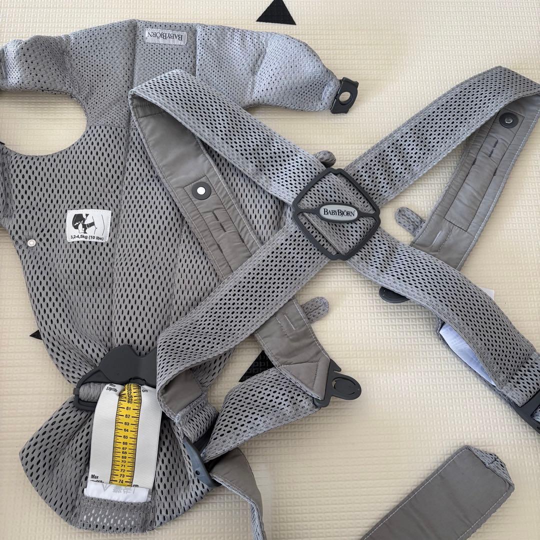 【美品】BABYBJÖRN ベビーキャリアMINI Air