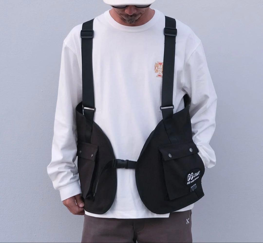 MOONEYES X DOGTOWN X BLUCO ユーティリティーベスト