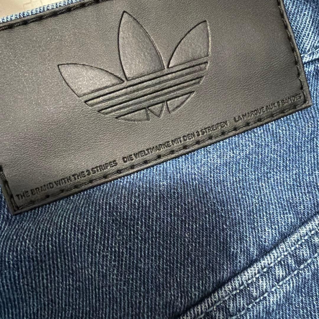 値下げしました adidas ファイヤーバードトラックパンツデニム即日発送します