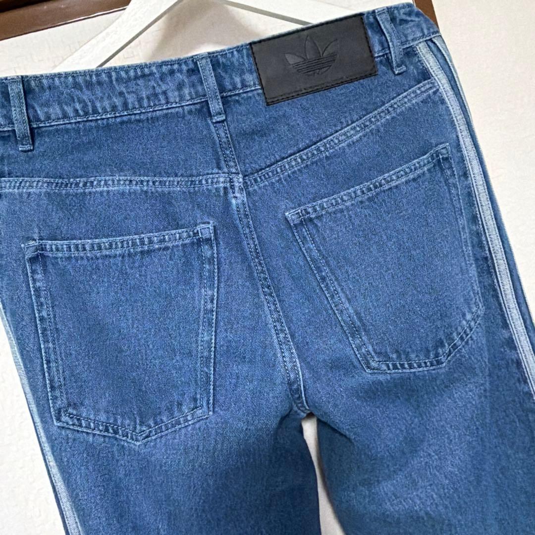 値下げしました adidas ファイヤーバードトラックパンツデニム即日発送します