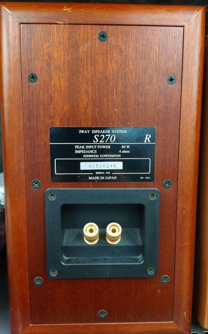 KENWOOD R-K1000/S-270 オーディオシステム