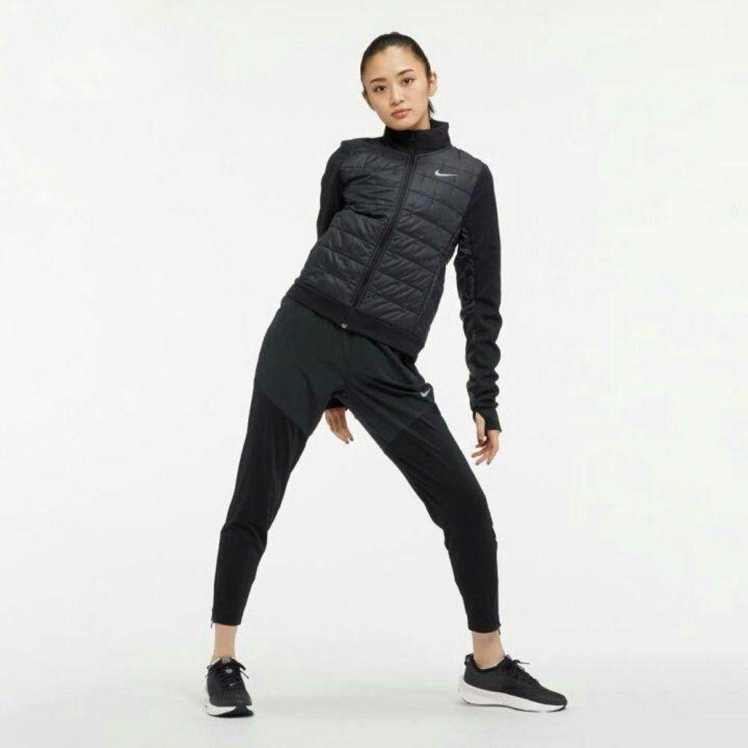 S《新品》NIKE レディース Therma Fit 保温 ジャケット 長袖 黒