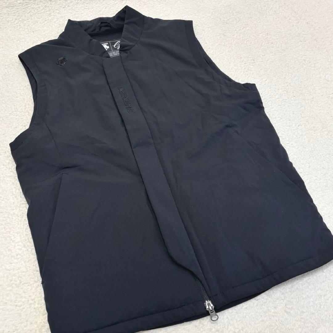 DESCENTE GOLF デサントゴルフ 中綿ベスト ブラックL