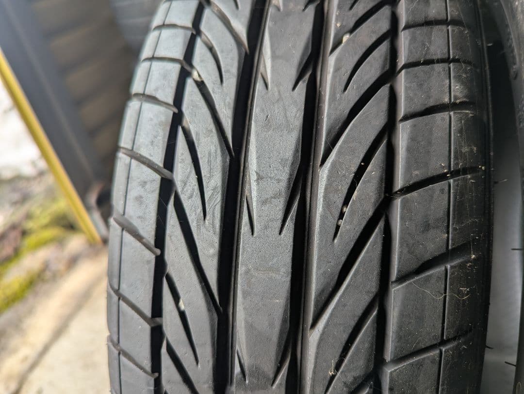 165/55r14 バリ溝❗片減りなし❗グッドイヤーレブスペックRS-02　4本