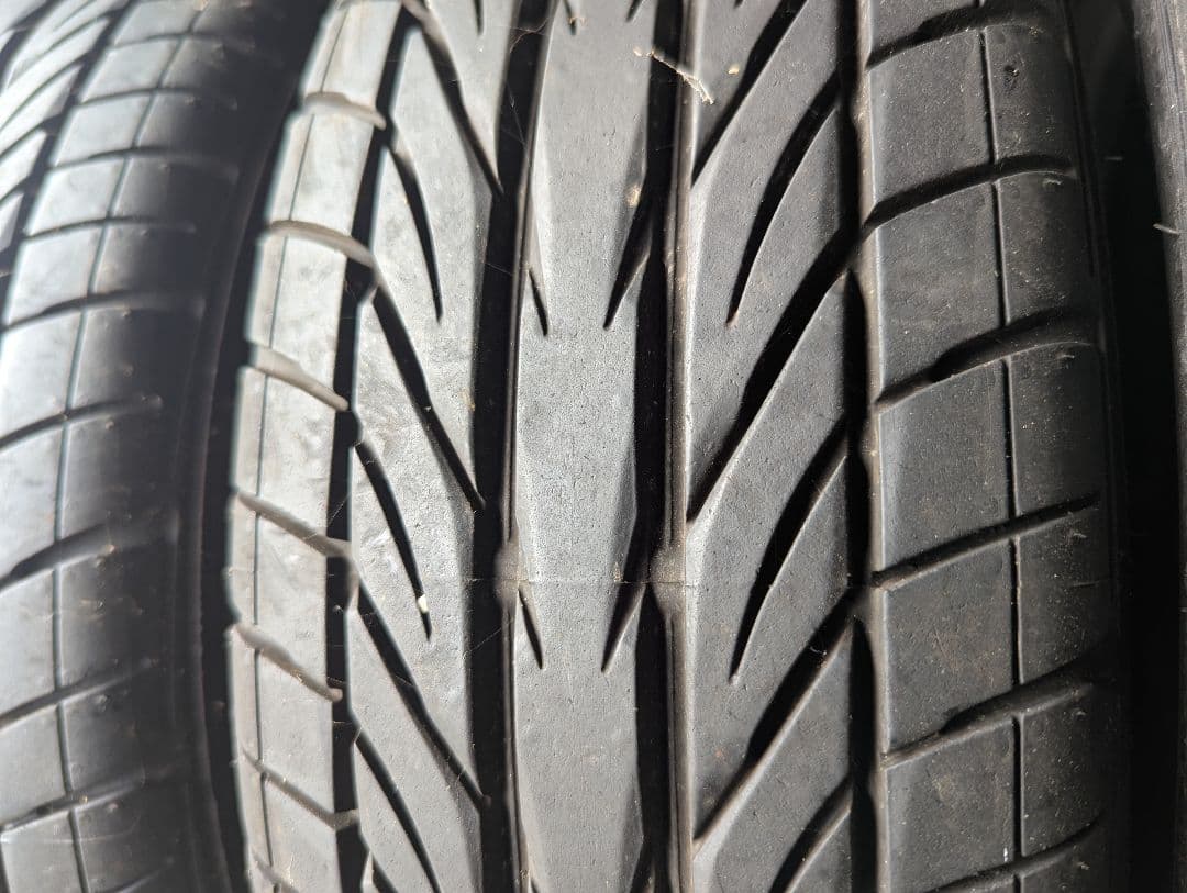 165/55r14 バリ溝❗片減りなし❗グッドイヤーレブスペックRS-02　4本