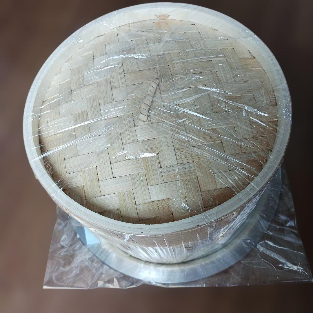 照宝　杉せいろ　蒸籠　セイロ　21cm 2段 蒸し板セット