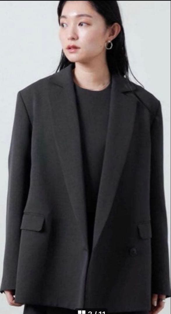 MARW UNITEDARROWS バックタックテーラードジャケット34