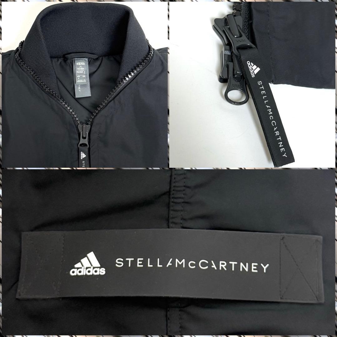 adidas×Stella McCartney ボンバージャケット　ブラック　L