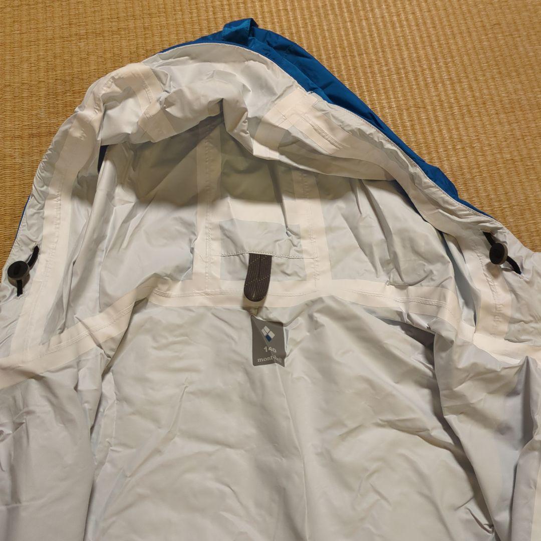 モンベル　キッズレインウェア140