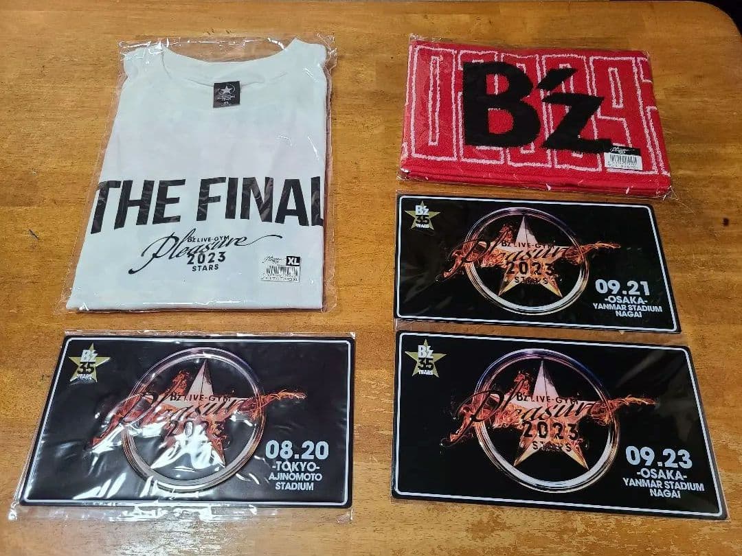 B'z ライブBlu-rayセットとTシャツ