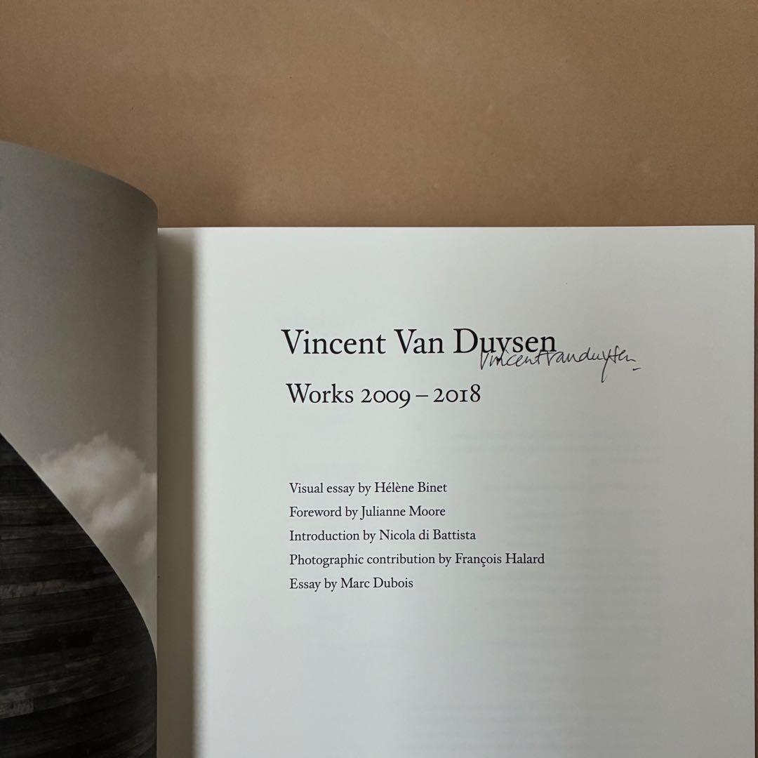Vincent Van Duysen Works 2009-2018 サイン入り